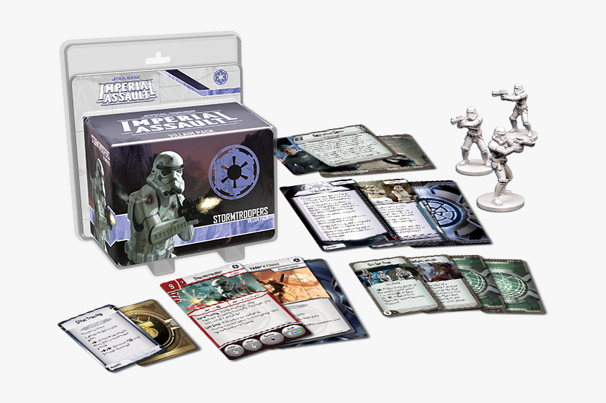 Imperial Assault Stormtroopers - Star Wars Imperial Assault Stormtroopers Villain Pack, HD Png Download, Free Download