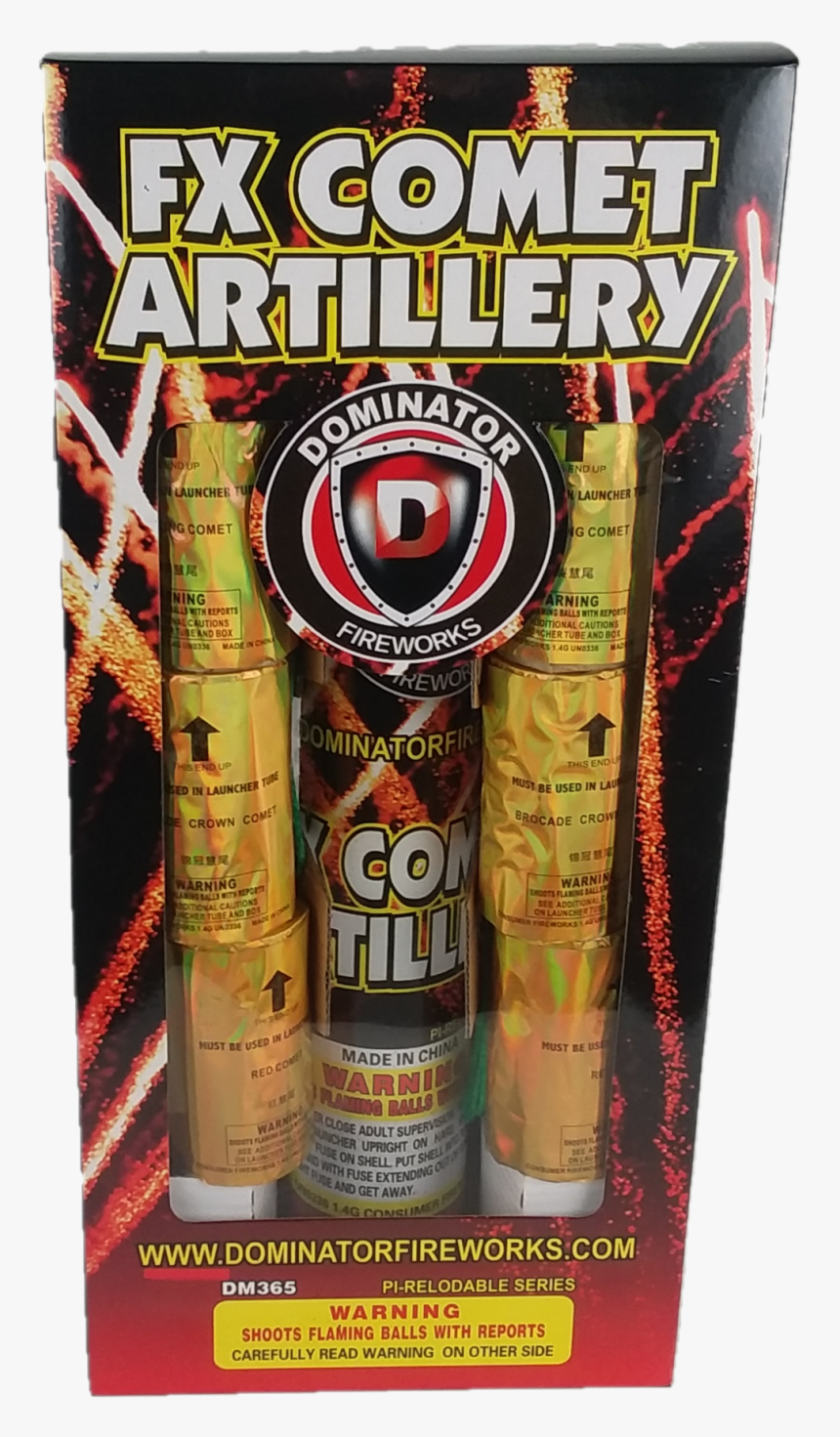 Dm365 Fx Artillery Comets - Fireworks, HD Png Download, Free Download