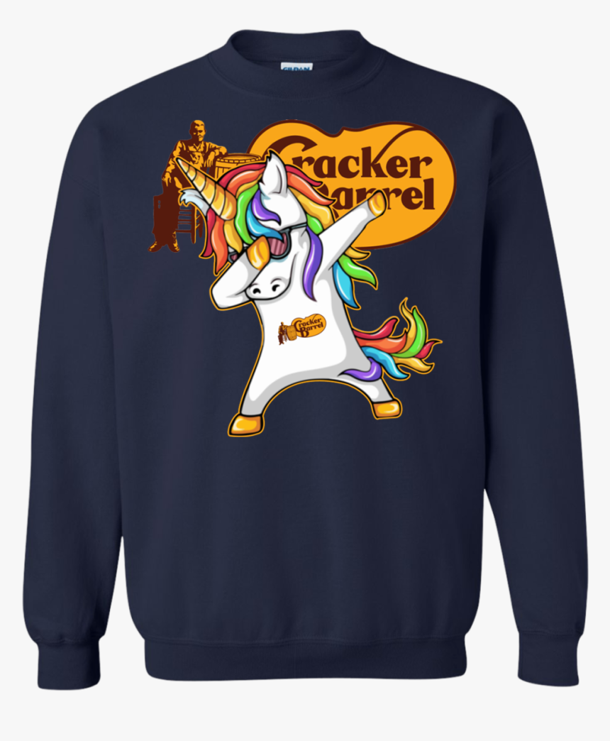 Cracker Barrel Unicorn Dabbing Shirt, Hoodie, Tank - Gucci Teddy Bear Sweatshirt, HD Png Download, Free Download