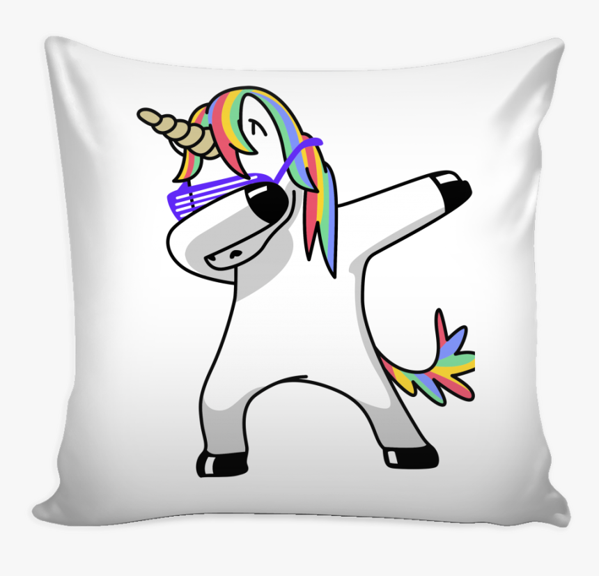 Dabbing Unicorn Pillow Case - Dabbing Unicorn, HD Png Download, Free Download