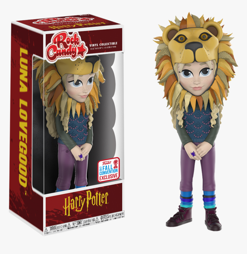 Luna Lovegood With Lion Head Nycc17 Rock Candy 7” Vinyl - Rock Candy Luna Lovegood Lion, HD Png Download, Free Download