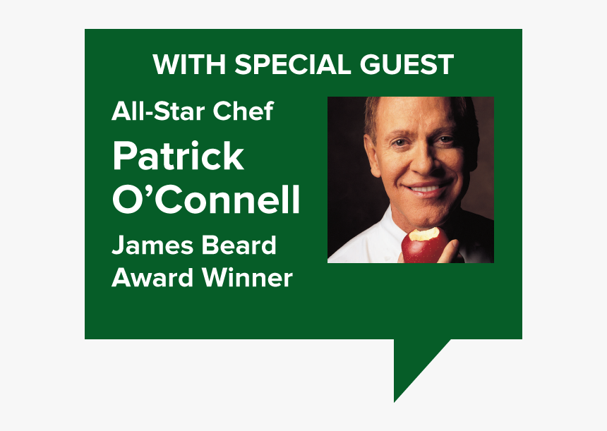 Special Guest All-star Chef Patrick O"connell, James - Patrick O Connell, HD Png Download, Free Download