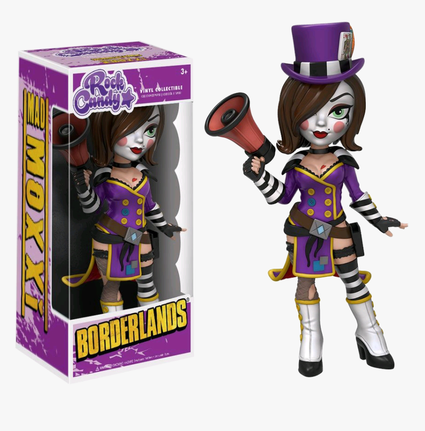 Mad Moxxi Rock Candy 5” Vinyl Figure - Mad Moxxi Rock Candy, HD Png Download, Free Download