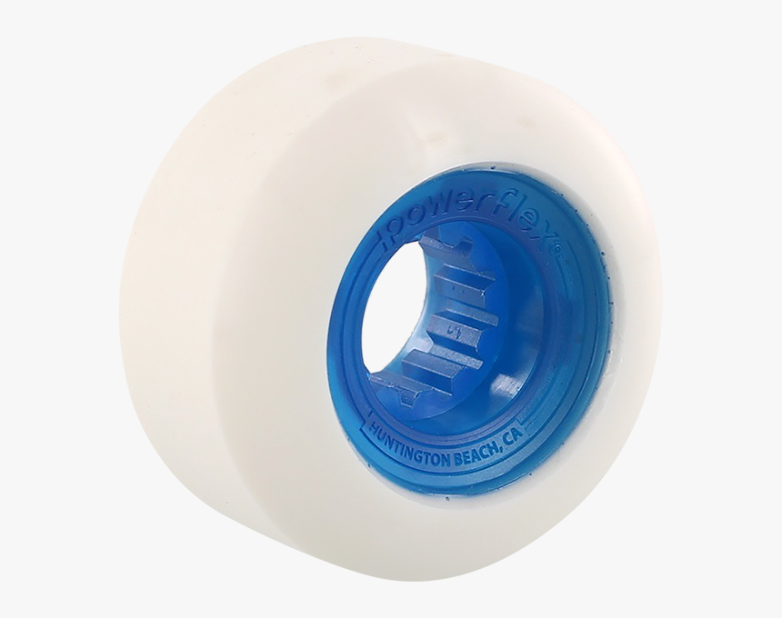 Powerflex Skateboards Rock Candy White / Clear Blue - Flying Disc, HD Png Download, Free Download