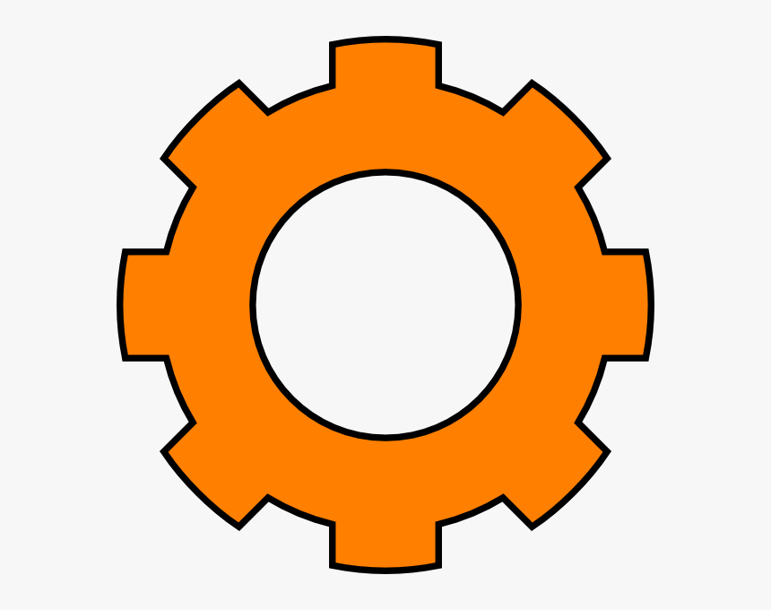 Cogs Vector Geer Gear Clipart Orange- - Logo Institut Teknologi Sepuluh Nopember, HD Png Download, Free Download