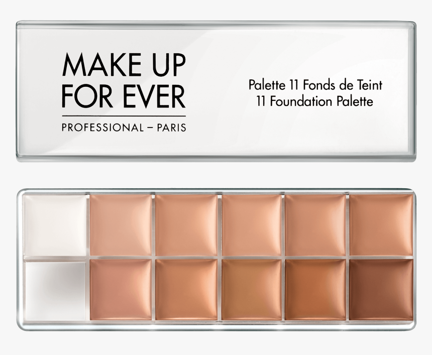 11 Foundation Palette - Cover Foundation & Contour Palette Makeup Forever, HD Png Download, Free Download