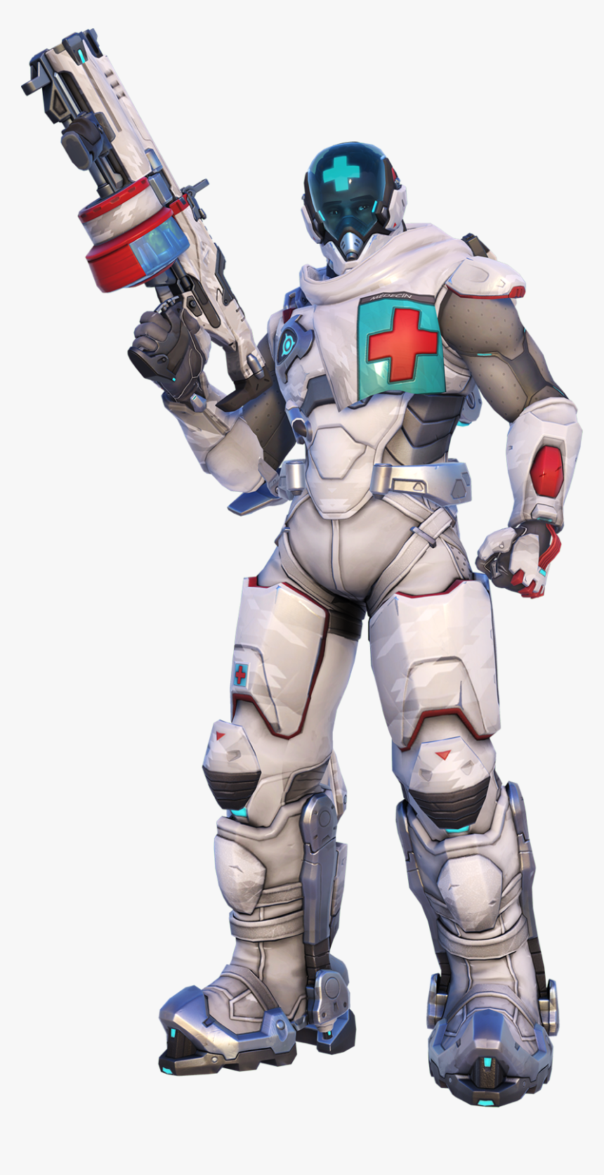 No Caption Provided - Baptiste Overwatch Combat Medic, HD Png Download, Free Download