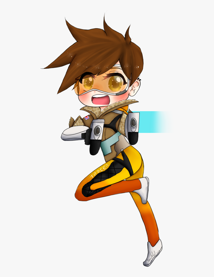 Thumb Image - Overwatch Png Tracer, Transparent Png, Free Download