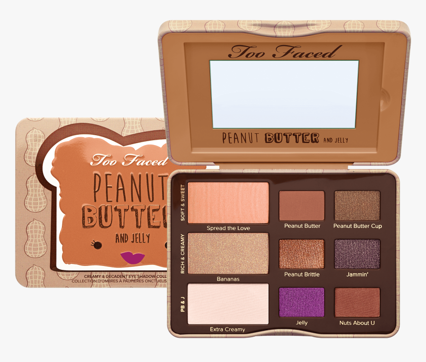 Peanut And Jelly Too Faced Palette - Peanut Butter Two Faced, HD Png Download, Free Download