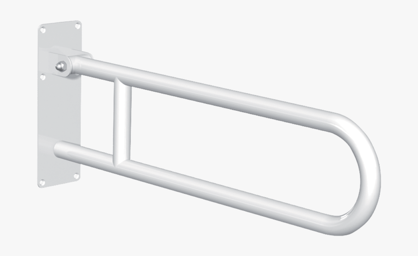 511516w Basic Drop Down Grab Bar White Stainless Steel - Tool, HD Png Download, Free Download