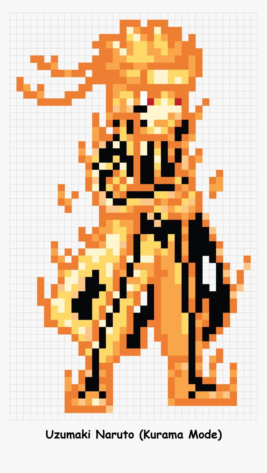 Pixelated Naruto, HD Png Download, Free Download