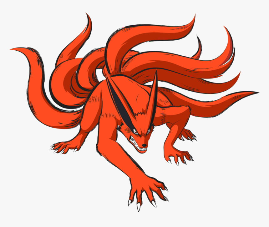 Transparent Kurama Png - ナルト 九 尾, Png Download, Free Download