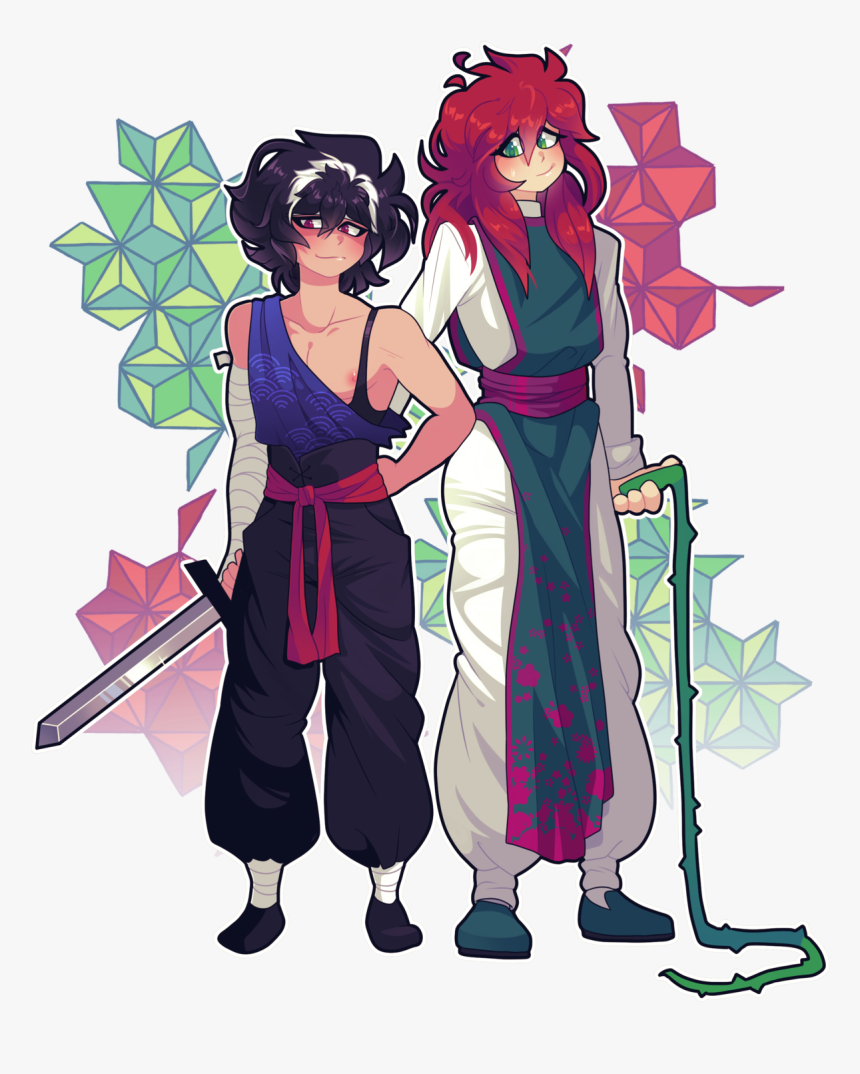 Kurama And Hiei, HD Png Download, Free Download