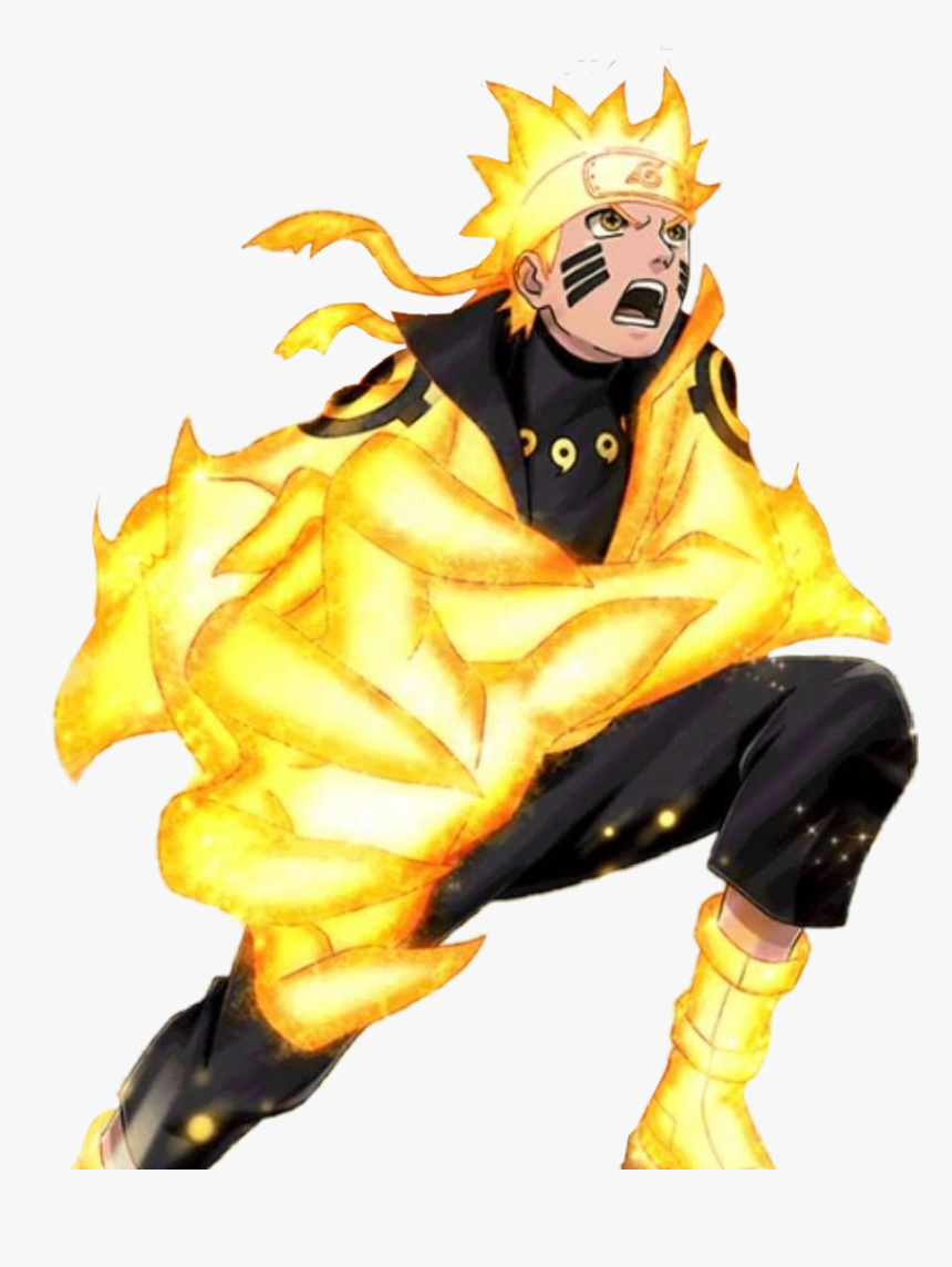 Transparent Naruto Hokage Png - Naruto Shippuden Modo Kurama, Png Download, Free Download