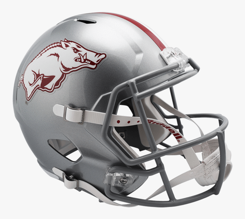Arkansas Razorbacks Replica Full Size Speed Helmet - Saints Helmet, HD Png Download, Free Download