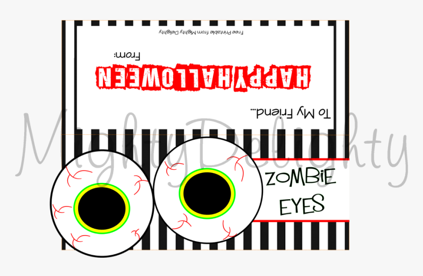 Printable Zombie Eyeballs, HD Png Download, Free Download