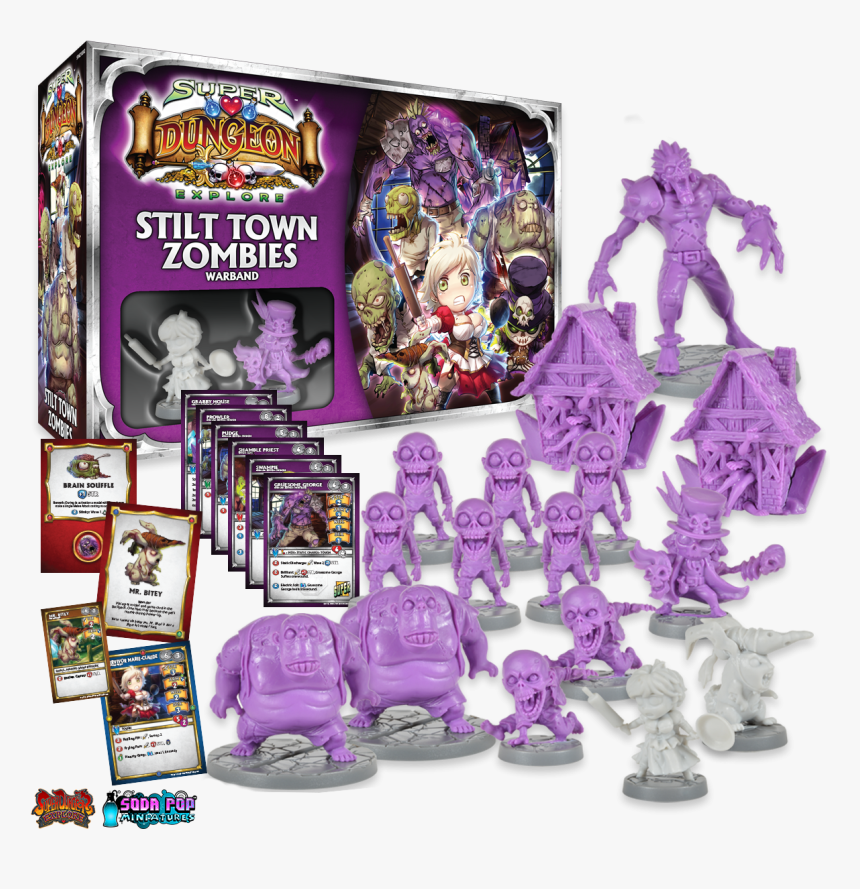 Super Dungeon Explore Stilt Town Zombies Warband Expansion, HD Png Download, Free Download