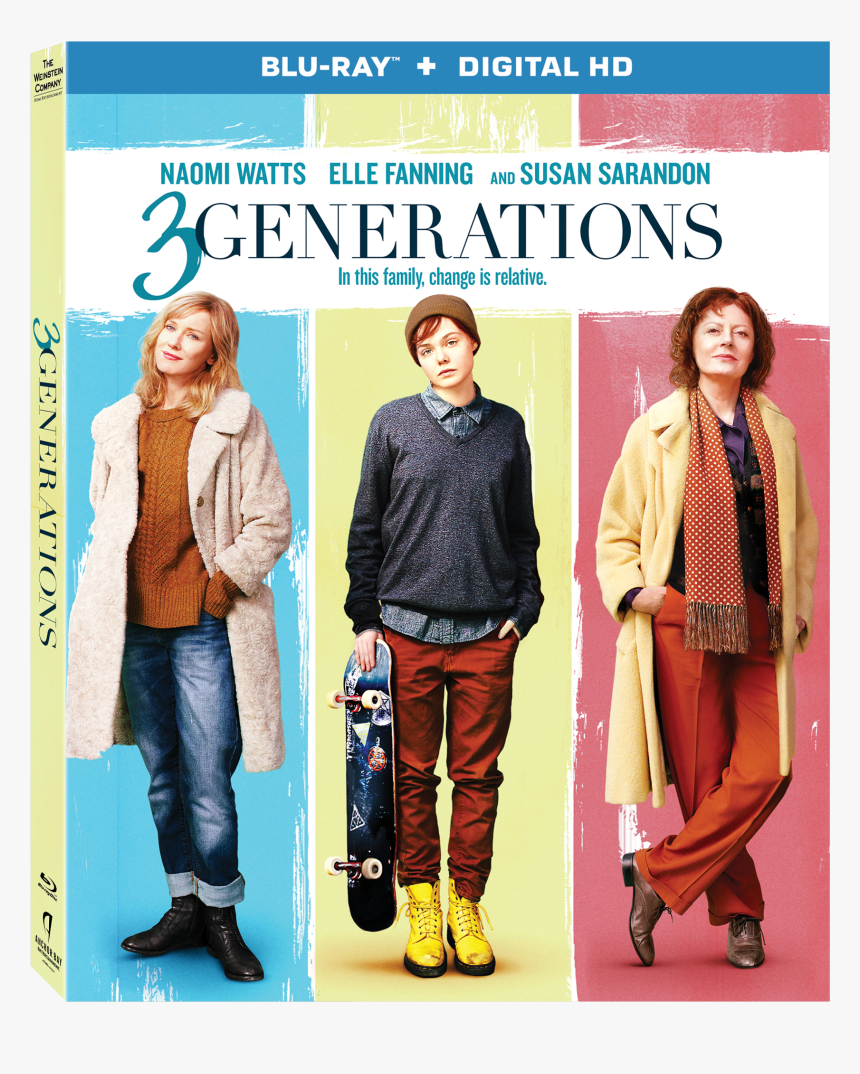 3 Generations Movie Poster, HD Png Download, Free Download