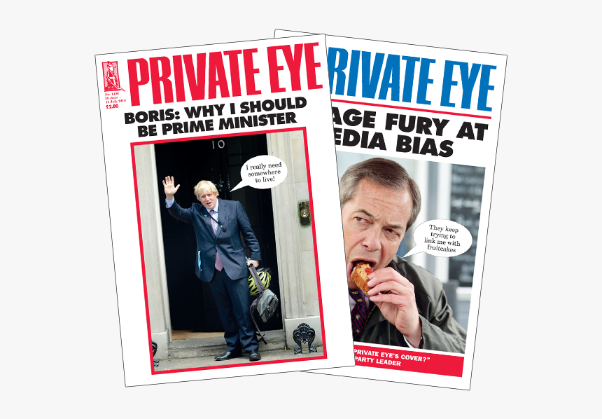 Private Eye Boris Prime Minister, HD Png Download, Free Download