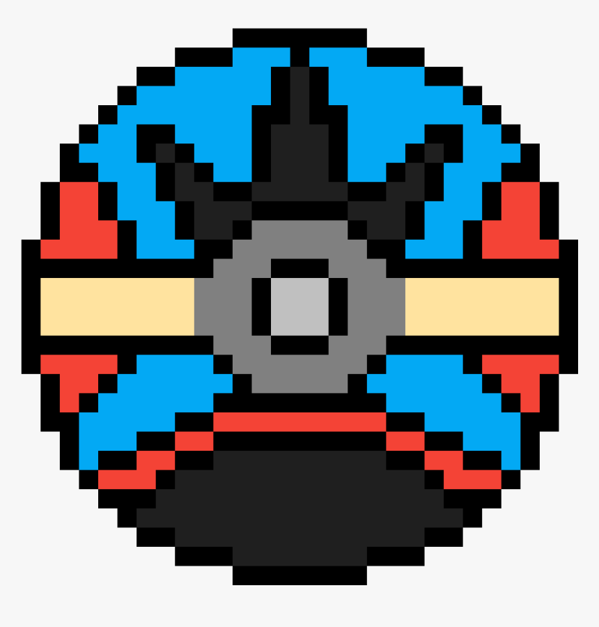 Planet Pixel Art Png, Transparent Png , Png Download - Deadpool Logo Pixel Art, Png Download, Free Download