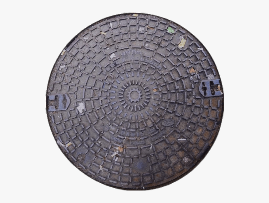 Manhole Cover In Paris - Manhole Cover France, HD Png Download, Free Download