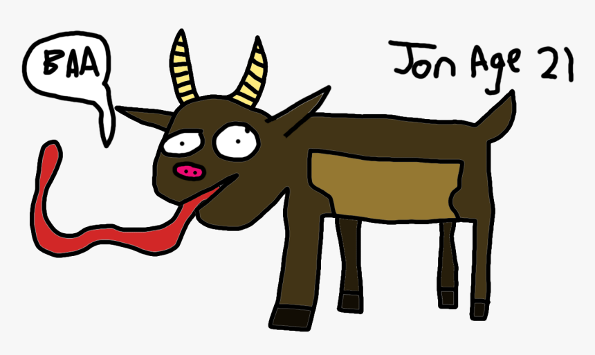 Bad Drawing Of A Goat, HD Png Download, Free Download
