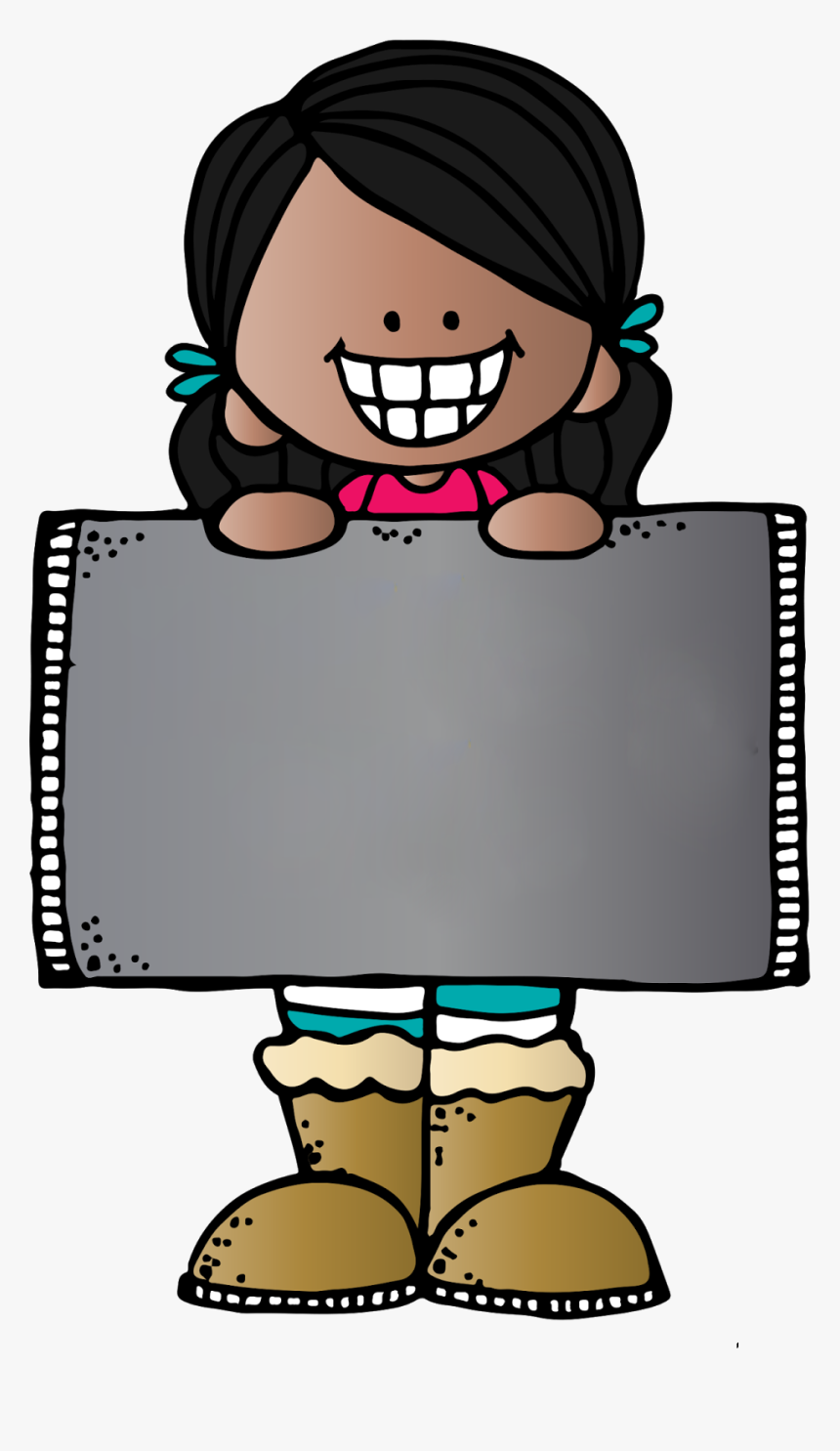 School Clipart Clipart Clipart Design - Melonheadz Holding Sign Clipart, HD Png Download, Free Download