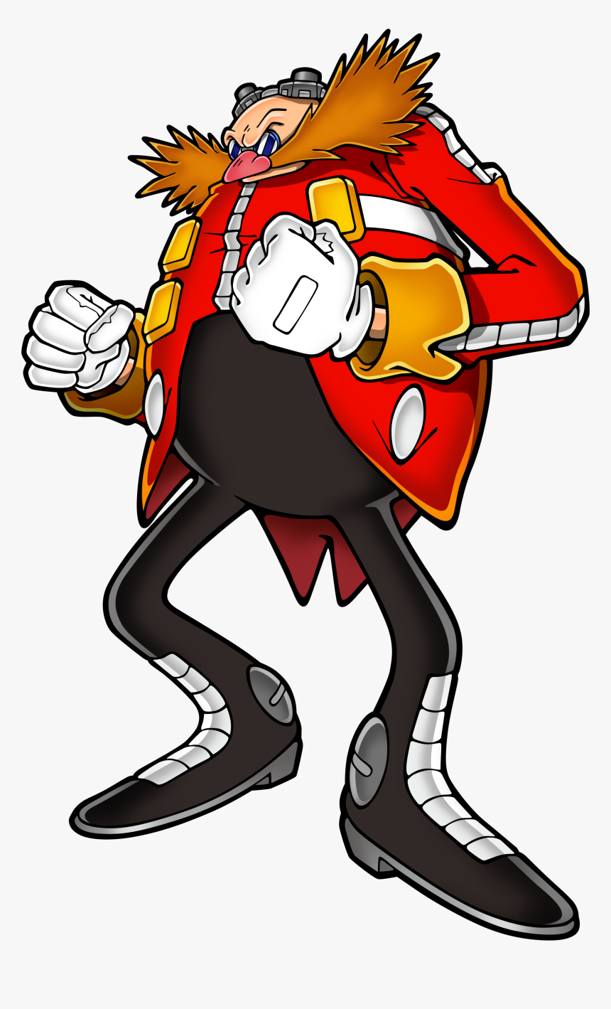 Sonic Art Assets Dvd - Sonic The Hedgehog Dr Eggman, HD Png Download, Free Download