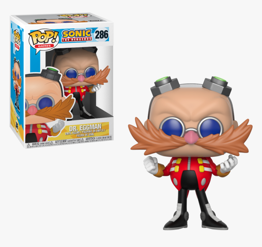 Funko Pop Games - Funko Pop Eggman, HD Png Download, Free Download