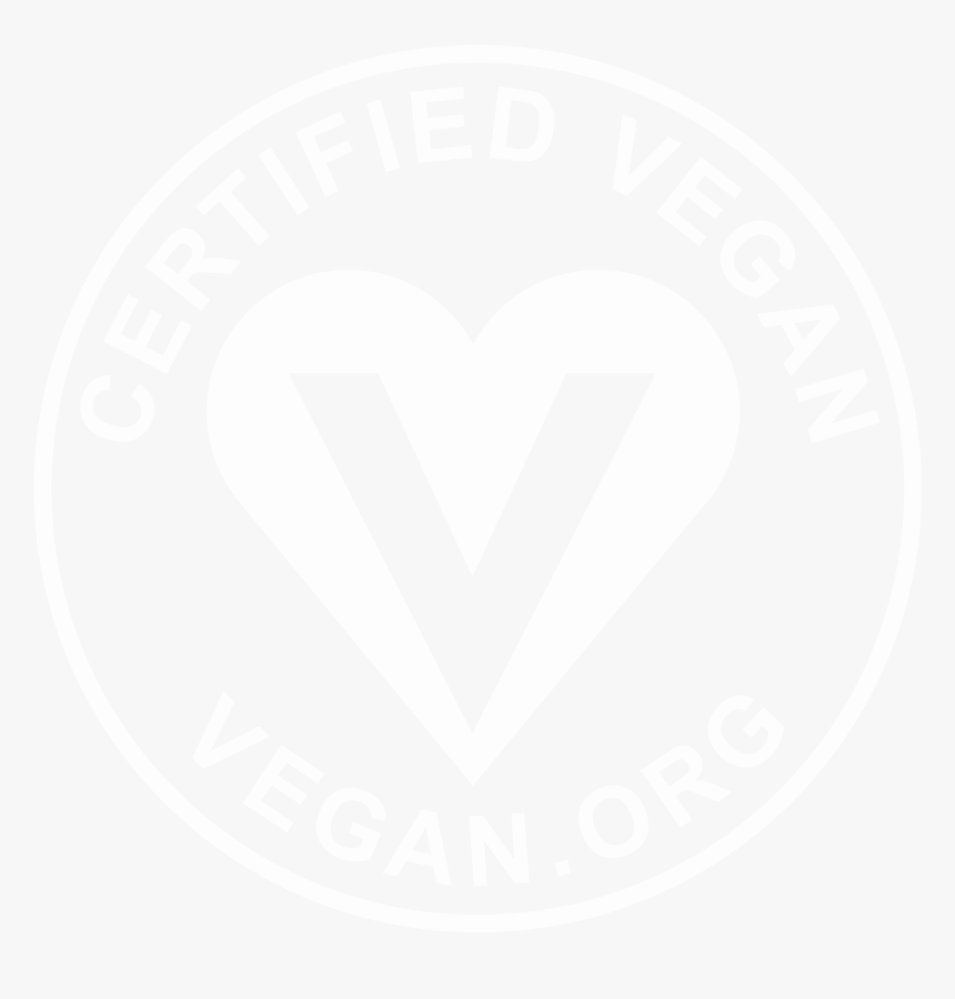 Vegan Logo Transparent White, HD Png Download, Free Download