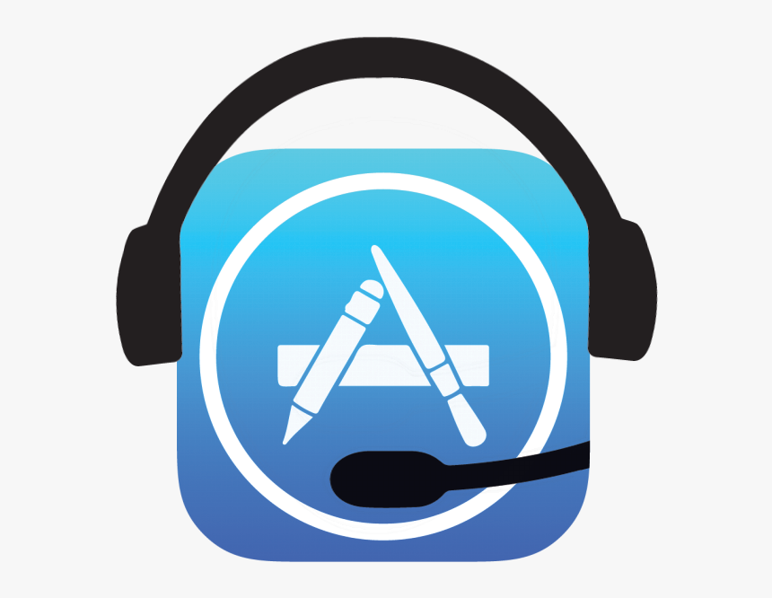 App Store Icon With A Customer Support Headset - Iphone Apps, HD Png Download, Free Download