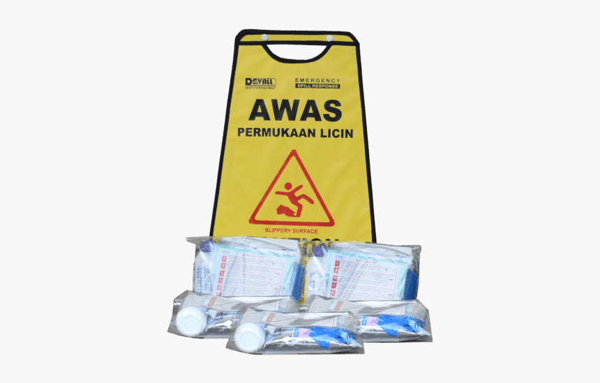 Devall Small Pack Blood Spill Kit 5 Spill - Signage, HD Png Download, Free Download