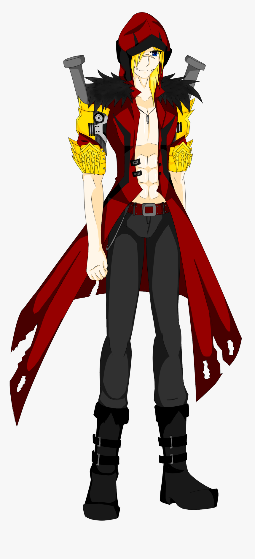 Rwby Fanon Wiki - Rwby Male Wolf Faunus, HD Png Download, Free Download