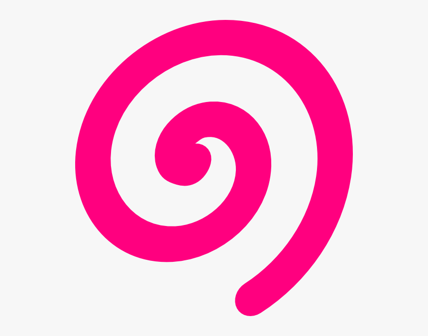 Spiral Pink Clip Art - Spirals Clip Art, HD Png Download, Free Download