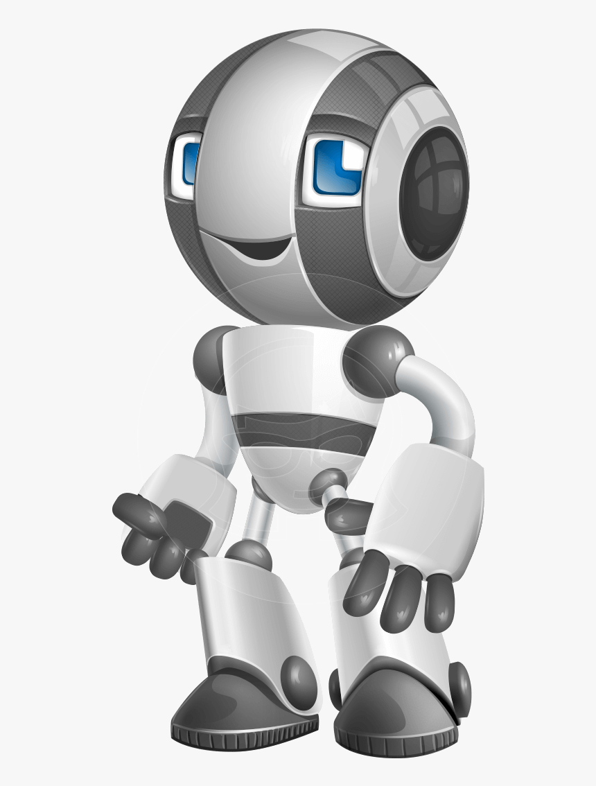 Housekeeping Robot Cartoon Vector Character Aka Glossy - Robots Glossy Png, Transparent Png, Free Download