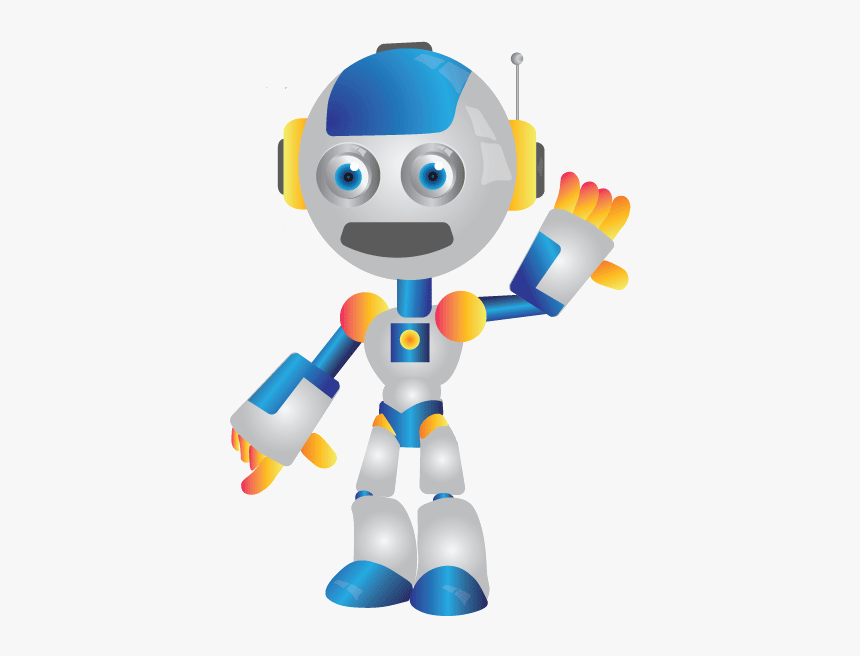 Robot Illustrator Vector Robot - Cartoon, HD Png Download, Free Download