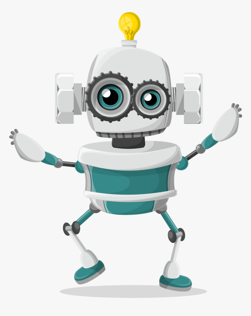 Vector Robot Character Set - Cartoon, HD Png Download, Free Download