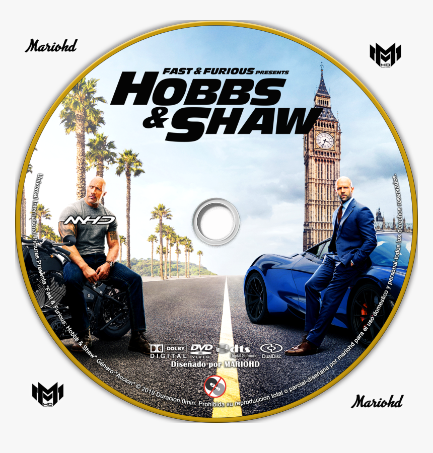 Fast & Furious Presents Hobbs & Shaw Dvd, HD Png Download, Free Download