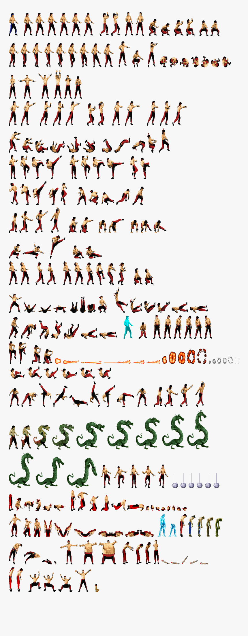 Liu Kang By Handtoeknee - Calligraphy, HD Png Download, Free Download