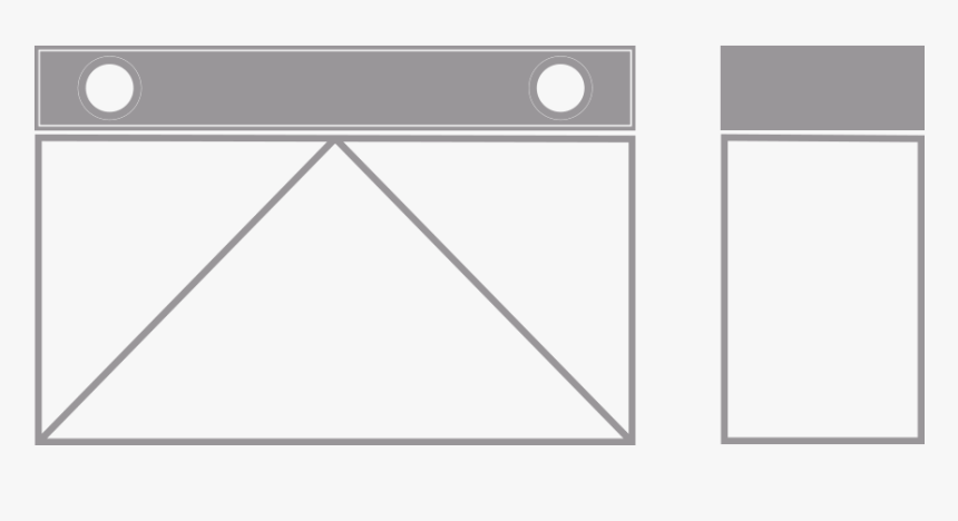 Stereo Console Table Icon - Triangle, HD Png Download, Free Download