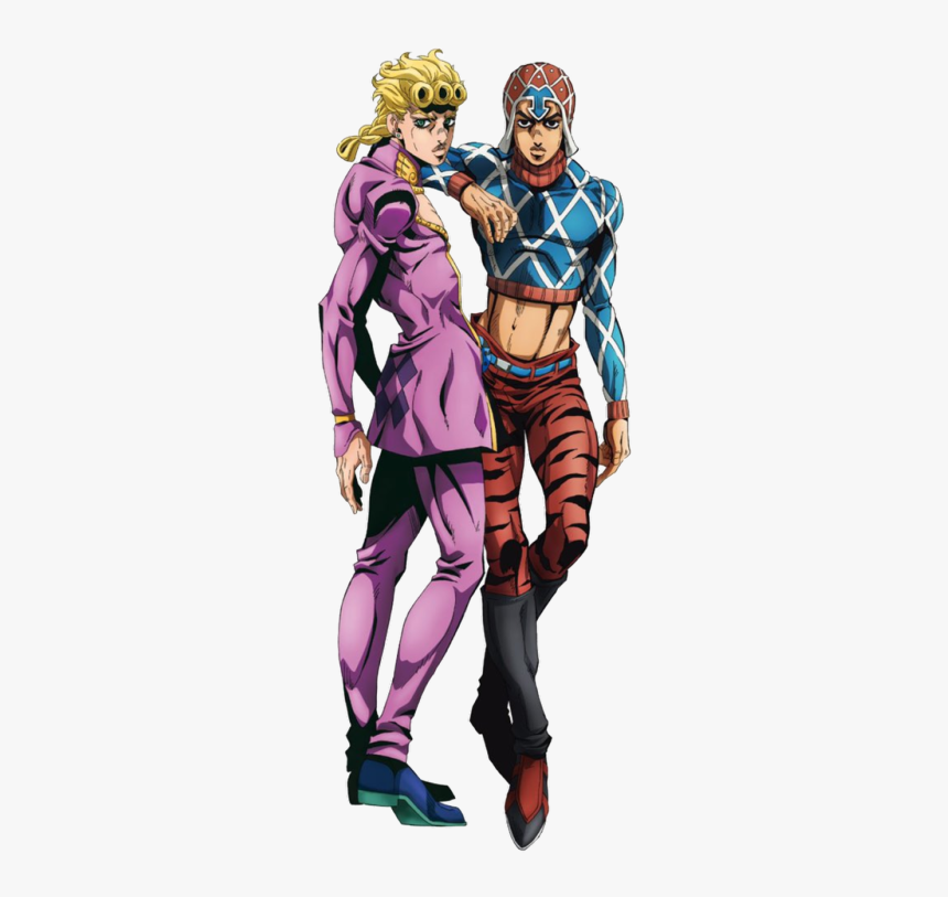 “ Giorno Giovanna And Guido Mista, Transparent - Jojo Bizarre Adventure Mis...