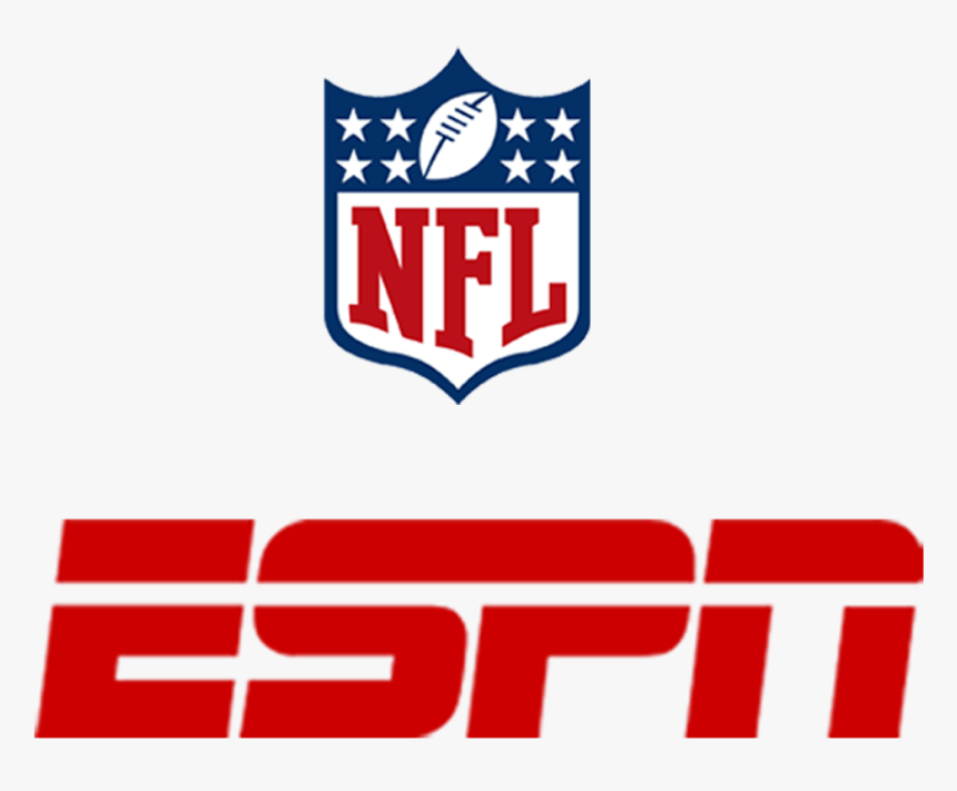 Monday Night Football - Nfl Logo On Football, HD Png Download, Free Download