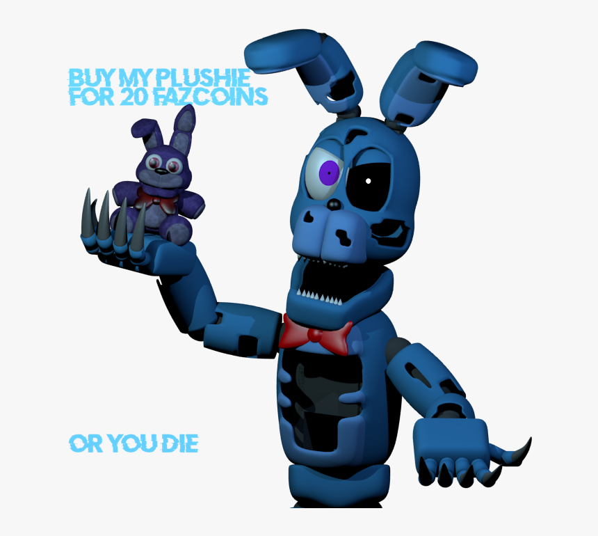 Listen To What Nightmare Bonnie Said Or It"s R - Cartoon, HD Png Downl...