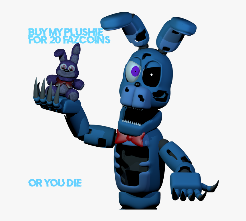 Listen To What Nightmare Bonnie Said Or It"s R - Cartoon, HD Png Download, Free Download