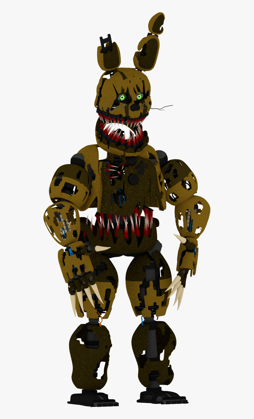 Fnaf Nightmare Spring Bonnie, HD Png Download, Free Download