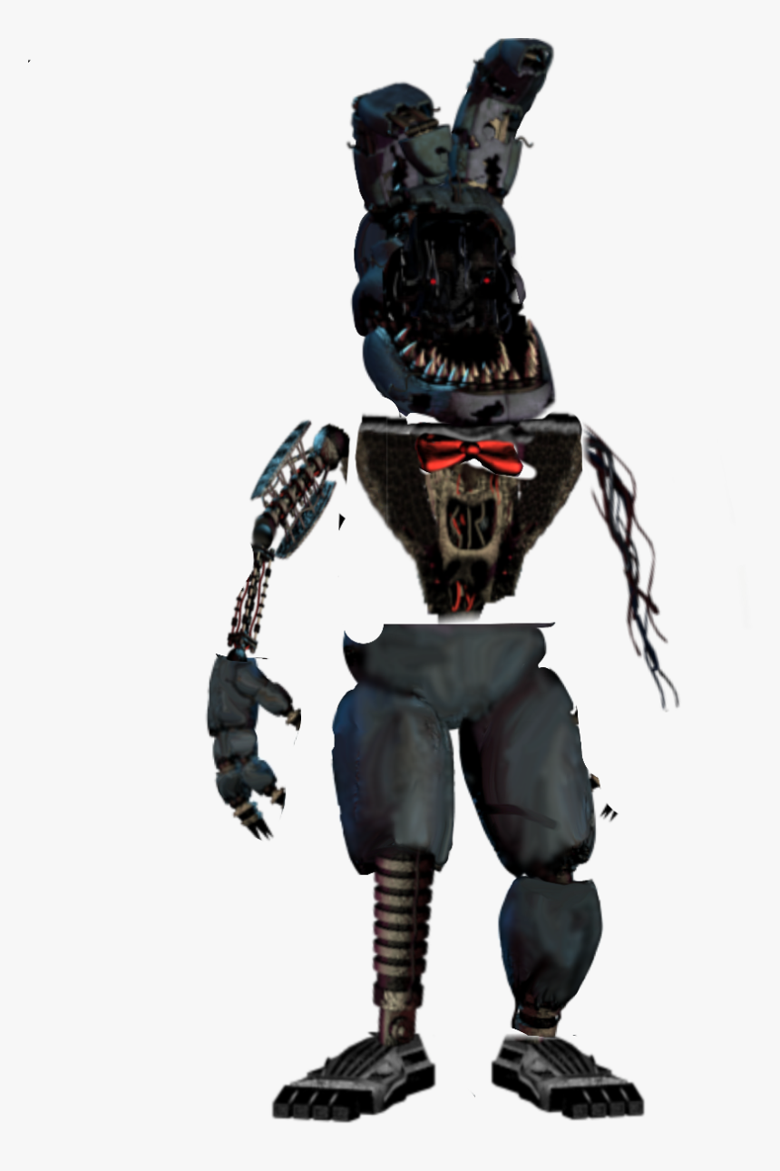 #ignited Nightmare Bonnie - Fnaf Ultimate Custom Night Nightmare Bonnie, HD Png Download, Free Download