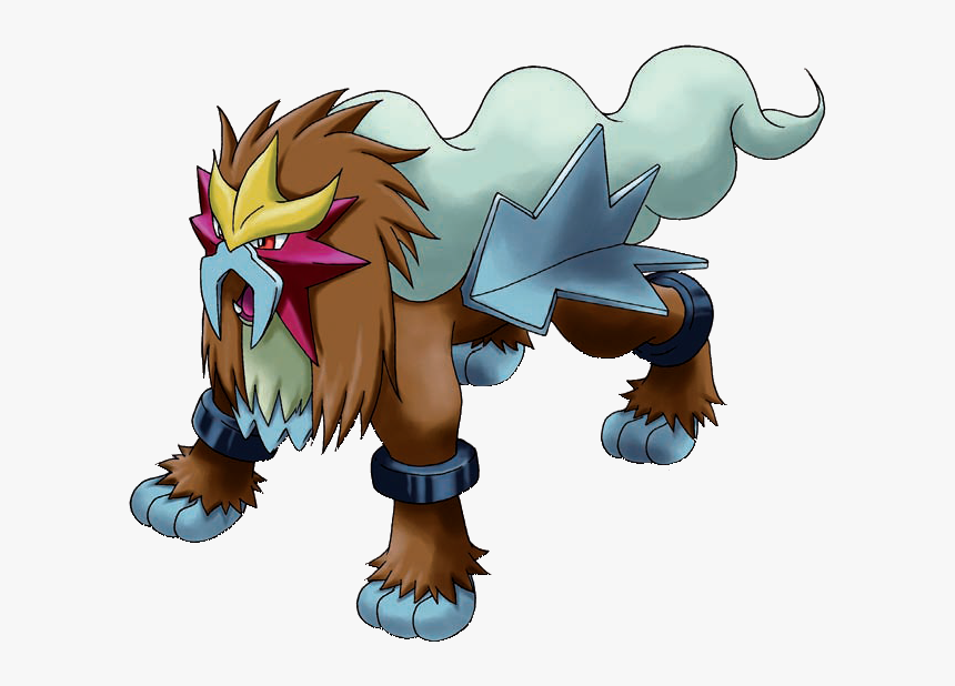 Entei En Pokémon Ranger - Pokemon Legendary Dogs Png, Transparent Png, Free Download