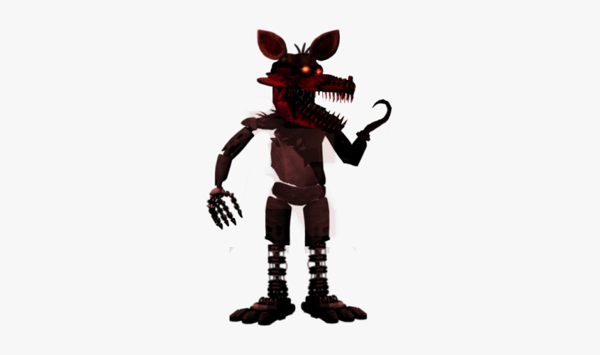 Nightmare Foxy Png Clipart - Five Nights At Freddy's 4, Transparent Png, Free Download