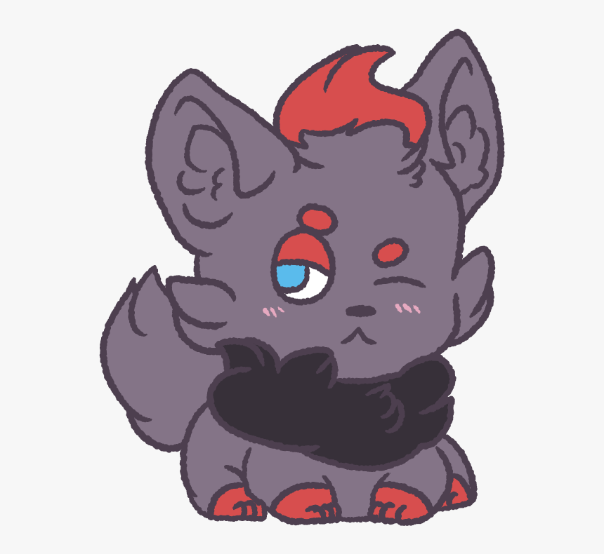 Zorua - Cartoon, HD Png Download, Free Download