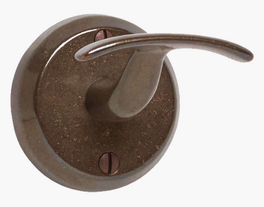 Whale Tail Robe Hook Rh4-ip417 In Silicon Bronze Brushed - Wood, HD Png Download, Free Download